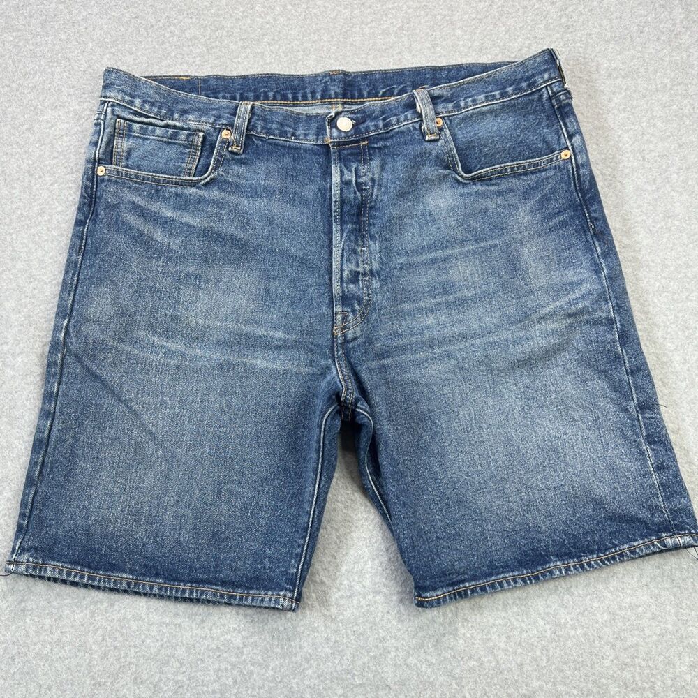 Levi's 501 '93 Jean Shorts Men's 40 Blue Medium Wash Denim Button Fly 90s Jorts
